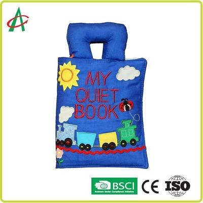 Miękkie książki dla dzieci w wieku przedszkolnym 20x26cm stymulują zmysł wzroku i słuchu