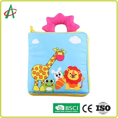 Hafty Cartoon Baby Soft Activity Book 22cm Urocze ilustracje