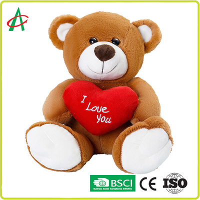 Angelber 33cm Miś przytulający serce Super Soft 100 Safe Material