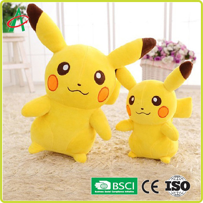 Cute cartoon Pikachu lalka pluszowa zabawka kabi poduszka dla zwierząt lalka