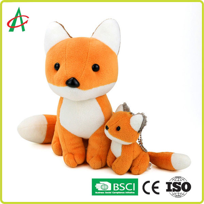 Poliester Farsz Furry Pluszowy Mini Fox Wypchane zwierzę 3 10 cali
