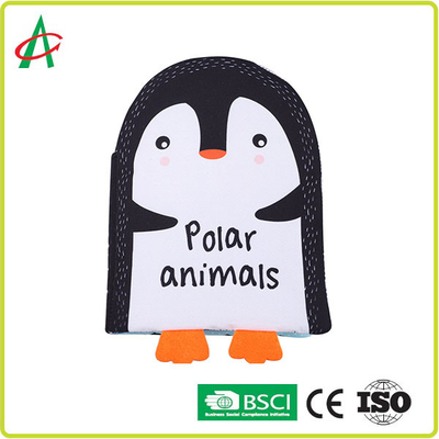 22cmx28cm Cloth Story Books dla niemowląt Ocean Cartoon Character