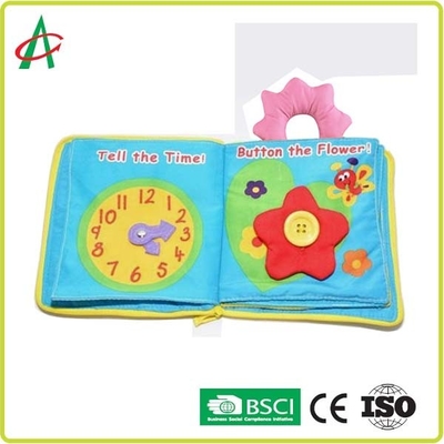 Hafty Cartoon Baby Soft Activity Book 22cm Urocze ilustracje
