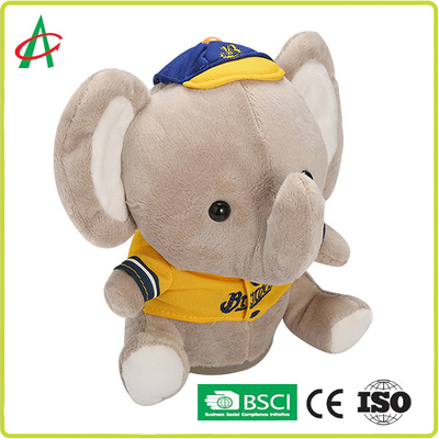 20 cm muzyczne zabawki pluszowe, CPSIA Peek A Boo Singing Elephant