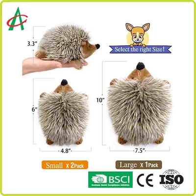 Zabawka dla psa Angelber Squeaky Hedgehog 3,5 "7" do gryzienia i zabawy