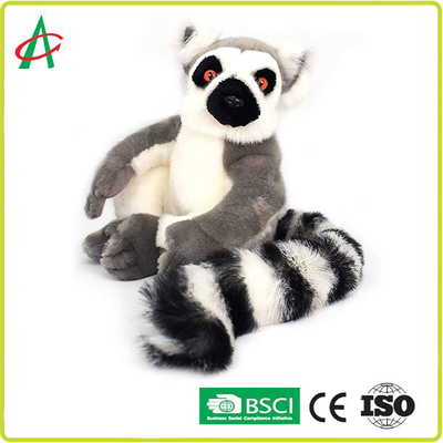 Śliczne 10 ''bez podrażnień Madagaskar Lemur pluszowa zabawka