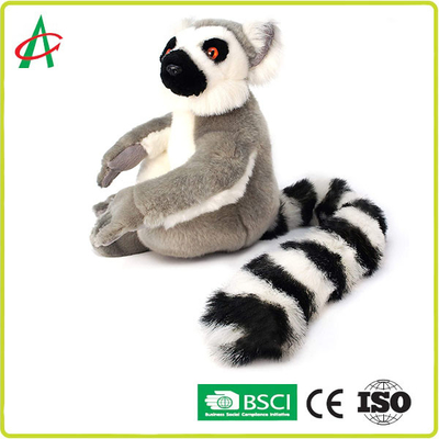Śliczne 10 ''bez podrażnień Madagaskar Lemur pluszowa zabawka