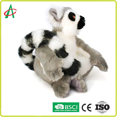 Śliczne 10 ''bez podrażnień Madagaskar Lemur pluszowa zabawka